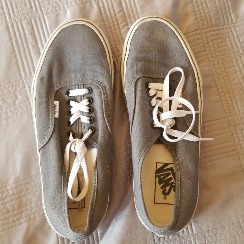 Grey vans
